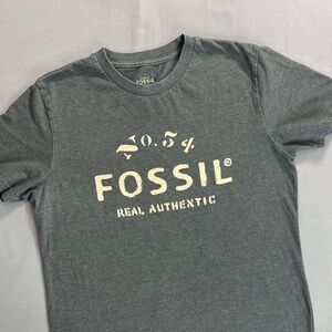 Fossil Charcoal Tee Men’s Size M